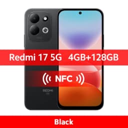 Redmi 17 5G Smartphone Global Version Snapdragon® 4 Gen 5 CPU 50MP Camera 7500mAh 45W Turbo Charging NFC 6.9" Display 120Hz