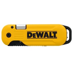 Dewalt Push and Flip Folding Utility Knife Universal Folding Knife Slide & Click Compact Series Cutting Tool NO.DWHT10990