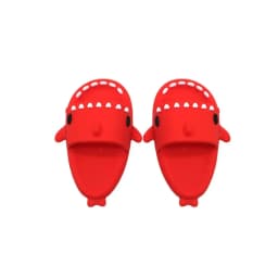1 pair 1:12 Dollhouse Miniature Things Cute Shark Slippers Doll Shoes Suit For Ob11 1/12 Doll Gsc DOD, YMY Doll Accessories