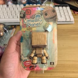 LittleBigPlanet Sackboy Cute Game Anime Figurine Keychain Models Kawaii Little Big Planet Robot Kitty Action Figure Toys Gift