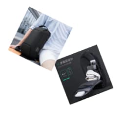 Mark Ryden Chest Bag Anti-thief Men Crossbody Bag Waterproof Shoulder Bags USB Charging Short Trip For Male Travel Pack