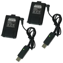 Baofeng UV 5R Battery Compactible Long Battery USB Baofeng UV5RA UV5RE UV5RT Walkie Talkie Optional Charger Two Way Radio Parts