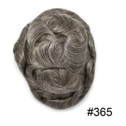 VERSALITE- Mono with Swiss Lace Front Toupee Men Breathable Male Hair Prosthesis Natural Human Hair Replacement System Men's Wig