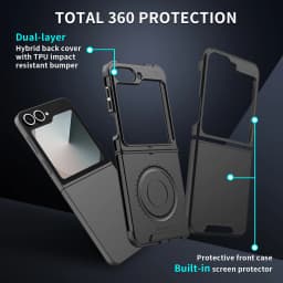 Luxury Original Official Slim Matte Protect Phone Case Samsung Galaxy Z Flip 7 8 6 5 4 For Wireless Charging Shockproof Cover