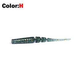 OUTKIT 4cm 5cm Fishing Soft Worm Lures Pin Tail Ice Fishing Bait Soft Polaris Sinking Lure Pesca Cheap Silicone Fishing Tackle