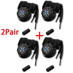 Black and White Flat Twist-Lock Shoelaces Easy-to-Install Automatic Shoelaces Outdoor Sports Shoelace Unisex 1Pair/2Pair