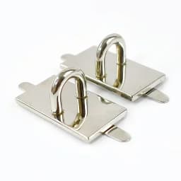 4/10Pcs Deepeel Metal Arch Bridge Buckle Bag Straps Connector Clasp for Handbag Purse Side Clip D Ring Hook DIY Crafts Accessory