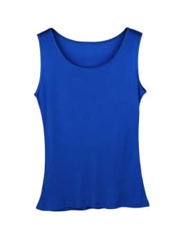 SuyaDream Women Tanks Knitted Real Silk Solid Vest O Neck Sleeveless Basic T Shirt 2025 Spring Summer Tops