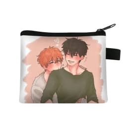 Japanese Anime Yaoi Bl Given Yaoi Given Manga Pattern Coin Purse Women Fashion Mini Handbags Casual Beauty Lipstick Bag Gift