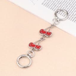 〔CC88〕1Piece Heart Buckle Cherry Bag Chain DIY Bag Strap Extension Replacement ,Women's Bag Decoration