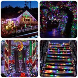 Festoon Led Light 50/100M Waterproof Garland EU/US Plug Operated Christmas Decorations 2026 Ornaments Street Garlands New Year