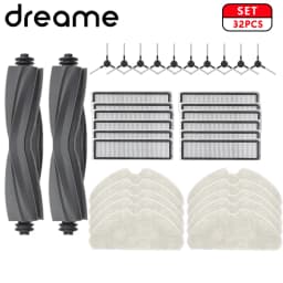 Dreame D9 Max Gen 2, Dreame D10s Pro Robot Vacuum Accessories Main Brush Filter Mop Rag Replacement Parts