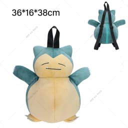 11 Styles Pokemon Plush Backpack Mimikyu Eevee Gengar Charizard Gyarados Psyduck Backpack Gifts for Children Adults