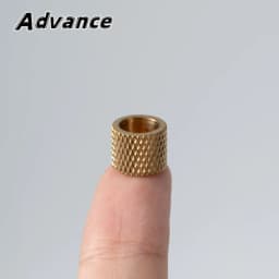 5pcs Big Hole DIY Beads Paracord Rope Brass Bead Keychain Accessories