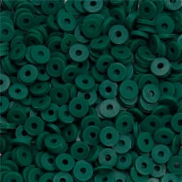 350Pcs/Lot 6mm Flat Round Polymer Clay Beads Loose Spacer Beads for Jewelry Making DIY Needlework Bracelet Necklace Earrings