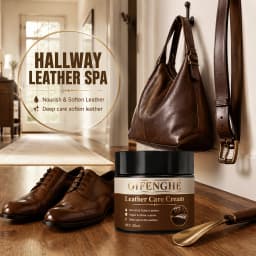 All-Purpose Leather Care Balm, Soften, Restore & Add Water-Resistant Shine