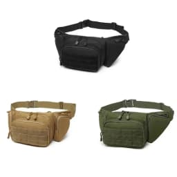 New Tactical Multi-function Waist Pack Nylon Shoulder Hiking Mobile Phone Bag Men's Sports High-capacity Camo Waist Pack