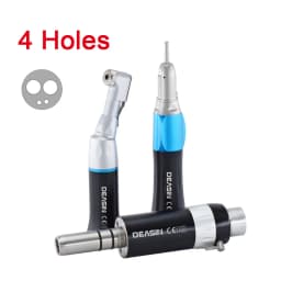 Colorful External Water Spray Low Speed Handpiece Kits E-type Air Turbine