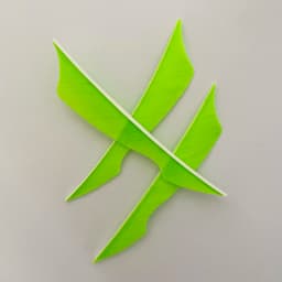 100 Pcs IBOUNFOX 4 Inch Natural Turkey Arrow Feathers Sting Shape Archery Fletches Feather Arrow Feltching Right Wing