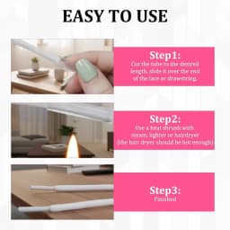 200Pcs Shoelace Tips, Aglets for Shoelaces, Heat Shrink Repair Kit for Damaged Shoelaces, DIY Customization for Shoes