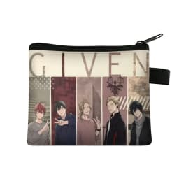 Japanese Anime Yaoi Bl Given Yaoi Given Manga Pattern Coin Purse Women Fashion Mini Handbags Casual Beauty Lipstick Bag Gift