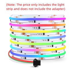 Smart Colorful COB LED Stirp with Tuya Controller 12V RGBIC APP Control DIY Segmented Control Color Game Room Night Ambinet Lamp