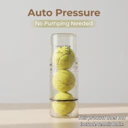 New Transparent Tennis Pressure Maintenance Can ABS Material 3 Balls Storage Portable Tennis Ball Pressure Keeping Container