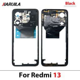 NEW Middle Frame Mid Housing Bezel Replacement parts For Xiaomi Redmi 13 13C 14C A5 Middle Frame