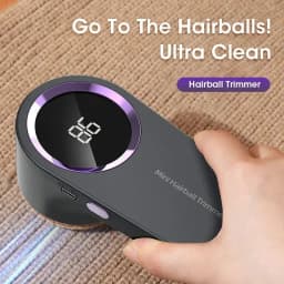 Portable Electric Lint Remover with LED Display USB Rechargeable Sweater Shaver Household Clothes Hair Ball Trimmer