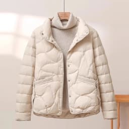Women's Short Lightweight Cotton Jacket Warm Fashionable Versatile Inner Coat Spring Autumn Winter Seasonal Wear