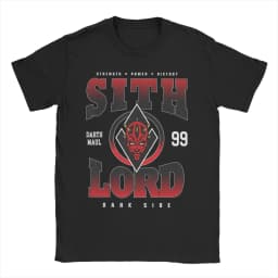 Men Women's A New Hope X-Wing May The Force Be with You Darth Maul T Shirts 100% Cotton Clothing Crew Neck Tee Gift Idea T-Shirt