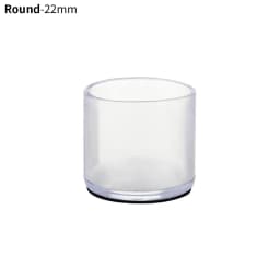 4 Pcs/Set Silicone Pads Transparent Table And Chair Leg PVC Caps Round Bottom Foot Cover Non-slip Furniture Floor Protector Pads