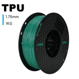 KINGROON 3D Printer Filament TPU 1KG 1.75mm Soft Flexible 3D Printing Material High Resilience TPU Plastic Net Weight 1kg/roll
