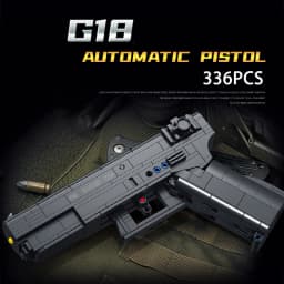 2 Creative AWM Sniper Rifle Barrett AKM Building Blocks, M24 Military Ornaments Series Modle Set Boy Adult Toys Birthday Gifts