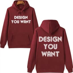 Custom Text Hoodie Personalized Sweatshirt Front Back Print Tee Custom Words On Back Business Logo Tshirt Custom Printed Shirt