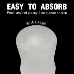2.12oz Natural Alum Stick Deodorant for Men And Women, Unscented Underarm Odor Remover, Crystal Antiperspirant Bar Perfume