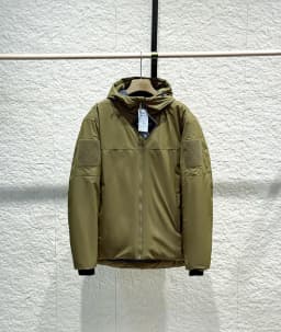 Lightweight Autumn Winter Cotton Jacket for Men Outdoor Windproof Water Resistant Hooded Warmth Storage Functional Coat
