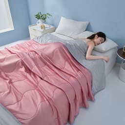New Wave Pattern Cool Summer Blanket Natural Coolness Qulited Duvet Cooling Sensation Comforter Well-vetilated Queen King Quilt