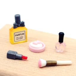 Hot 1Set 1:12 Dollhouse Mini Hair Styling Set Hair Dryer Comb Mirror Mini Furniture Bedroom Scene Pretend Play Table Miniature