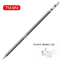 T12 Soldering Iron Tips T12-D4 DL32 D16 D08 KL KR JS02 Replacement Heater Soldering Head Universal T12 Welding Station Digital
