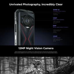 DOOGEE S118 Rugged Phone 6.58" FHD+ Screen Helio G99 Telephon Portable 8GB+512GB 10800mAh 50MP Triple Smartphone Android 14 NFC