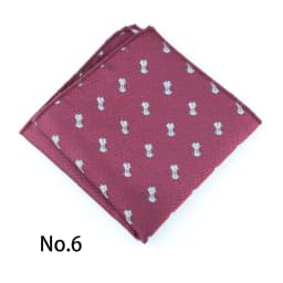 2026 New Paisley Floral Pocket Square Mens Polyester Jacquard Handkercheif Casual Fashion Wedding Shirt Suit Accessories Hanky