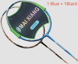 2 Pcs High-Elastic Carbon Fiber Bionic Elements Badminton Racket 28Lbs High-Quality Ultracore U10 Badminton Racquet