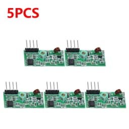 315/433MHz RF Transmitter Receiver Module Wireless Remote Module for Arduino 3.5-12V/DC5V Smart Electronics Module for Arduino
