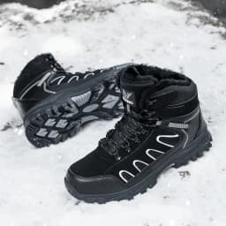 Large 49 Outdoor Ankle Boots Men Non Slip Fashion Lace Up Climbing Leather Winter Hiking Footwear High Top Leisure Hiking Shoes