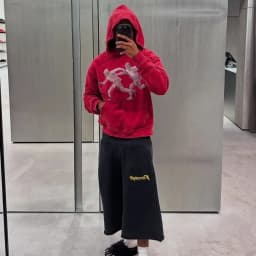 Y2K Vintage Running Figure Hoodie Print Graphic Pullover Sweatshirt Men American Retro Casual Streetwear Unisex Oversize Clothes