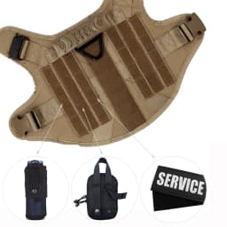 Large Dog Harness Pet German Shepherd Malinois Training Vest Military Tactical Medium Dog Harnesses Hunting For Dogs Accessories