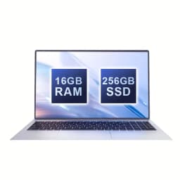 Ultra-Slim Laptop 15.6 Inch Lightweight Portable Intel N3700 16GB RAM 2TB M.2 SSD For Business, Study & Home Entertainment