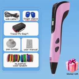 New 3D Pen 3D Printing Pen for Children 1.75mm PLA Filament DIY Drawing Birthday Christmas Gifts for Kids