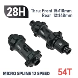 ARC-54T Ratchet Boost Hub, 28 Holes Disc Brake, Aluminum Alloy MTB Cube, 15x110, 12x148, Cycling Bike Hub 8, 9, 10, 11, 12V